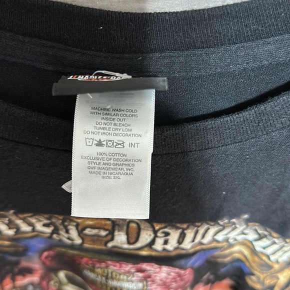 Harley Davidson Orlando Florida 2010 Pirate Skull 3XL Tee Shirt - Picture 4 of 6